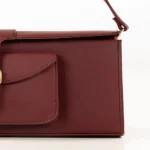 Maroon Shoulder Bag - Image 2