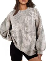 Forest Edge Camo Oversized Sweatshirt - Image 3